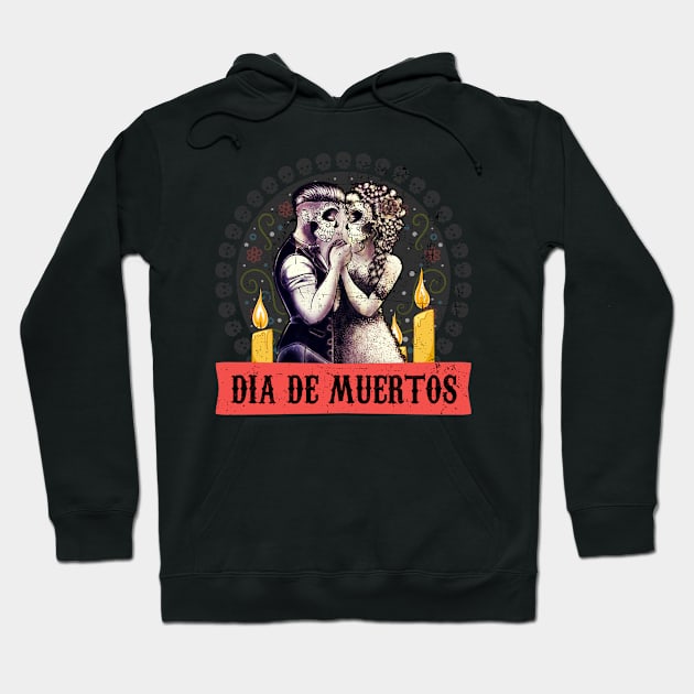 Dia De Los Muertos Art Hoodie by toshodo